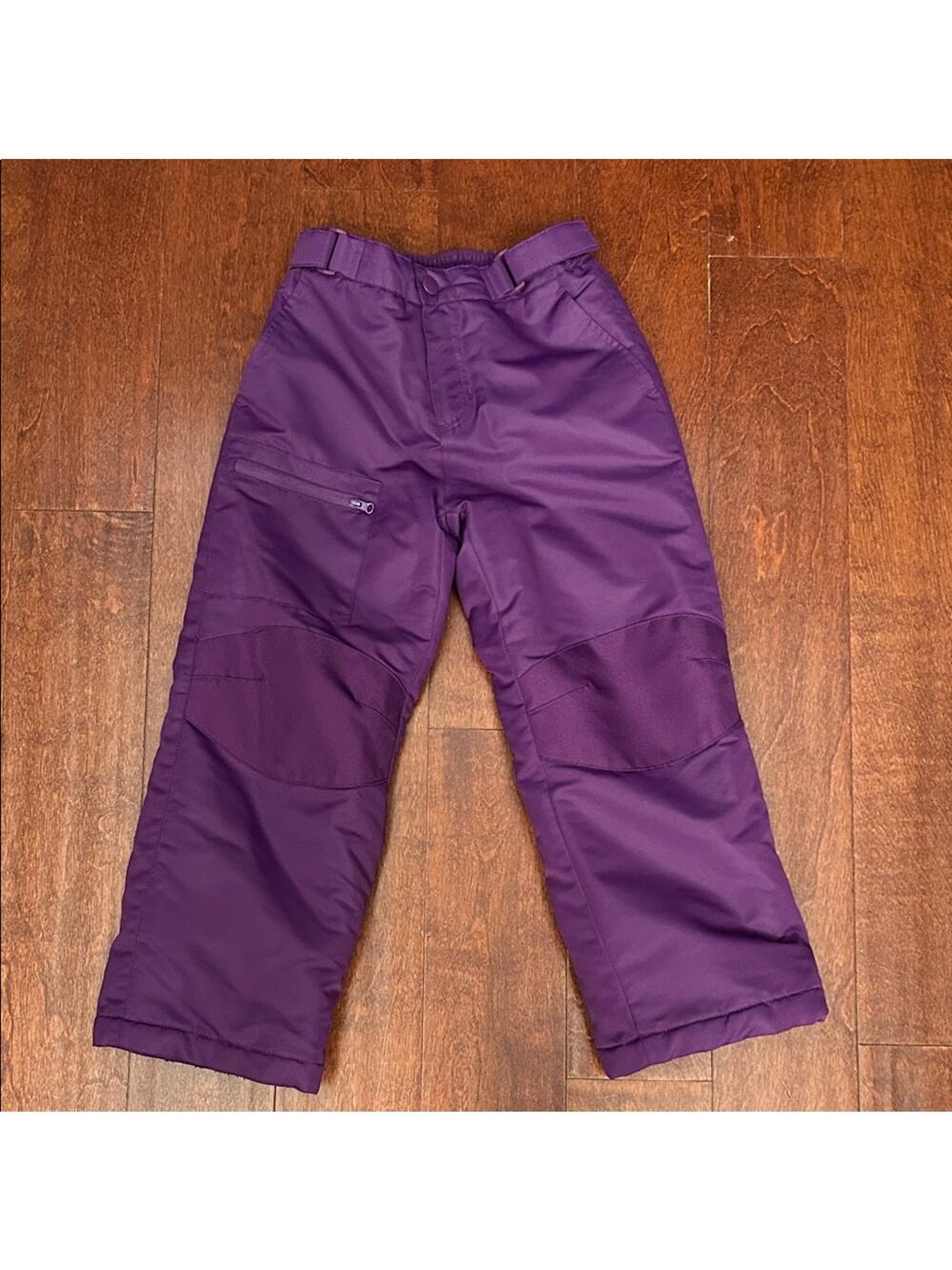 Swiss Tech Kids Grape Purple Snow Pants, Size 6/6X